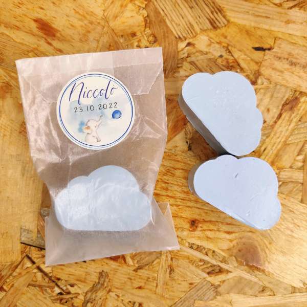 sapone segnaposto battesimo bimbo ecofattoart